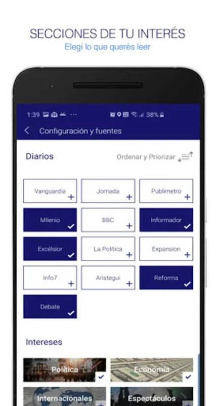 News México. Noticias y Periód for Android - Comprehensive News App