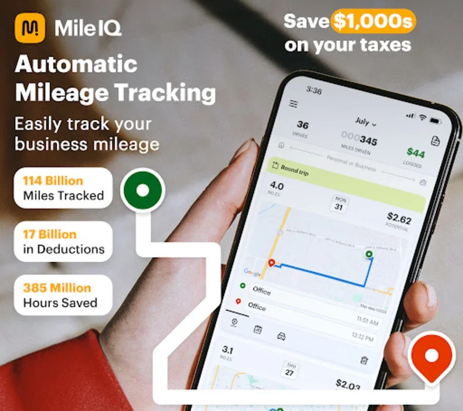 MileIQ for Android - Streamlined Mileage Tracking