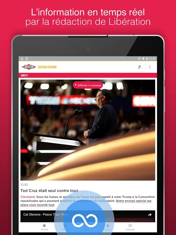 Libération for Android - Stay Informed with Dynamic News