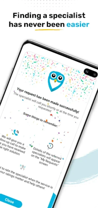 Spetz - Rated Specialists Now for Android: Connect with Experts Easily