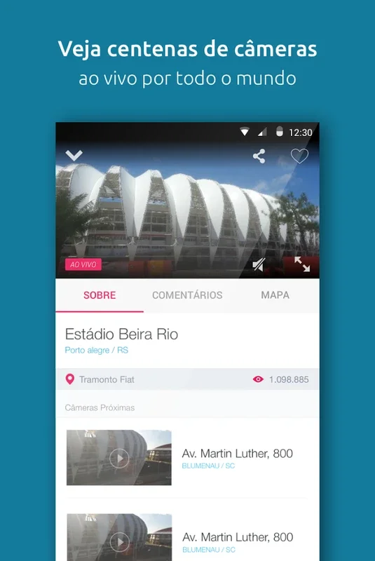 Camerite for Android - Explore Global Live Cameras