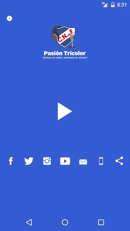 Pasion Tricolor 1010AM for Android - Unbeatable Club Coverage