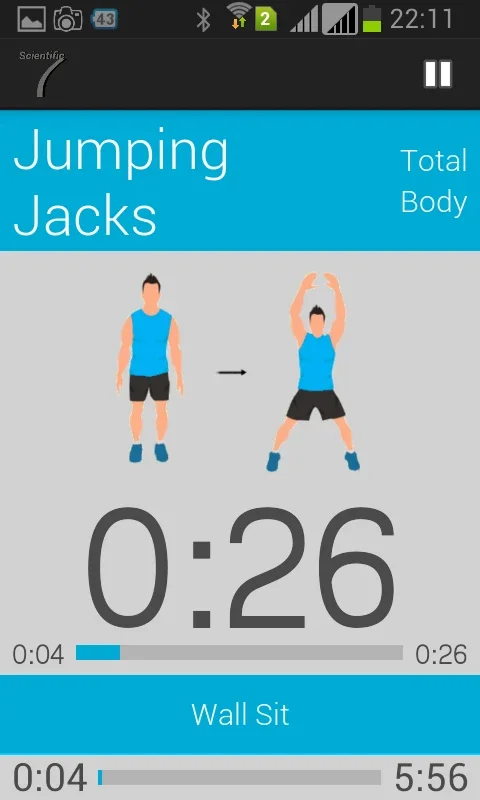 Scientific 7 Minute Workout for Android - Transform Your Fitness