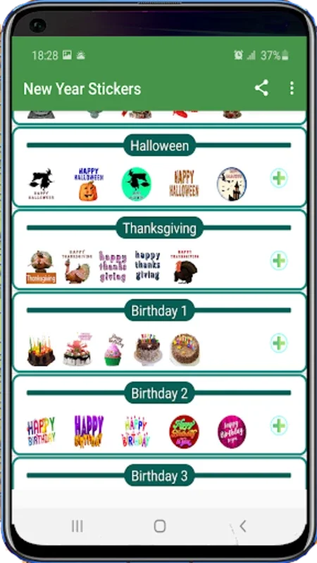 Happy New Year Stickers 2024 for Android - Enhance Chats