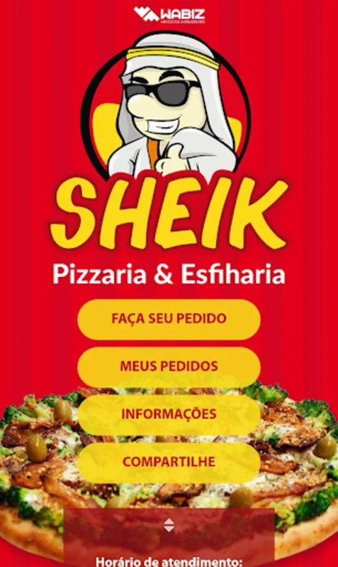 Sheik Pizzaria & Esfiharia for Android - Easy Food Ordering