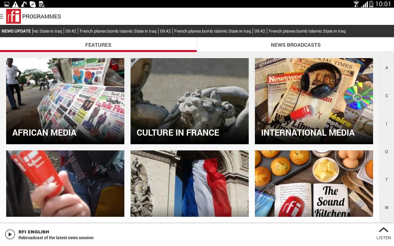 RFI for Android - Stay Informed with Global News and Music