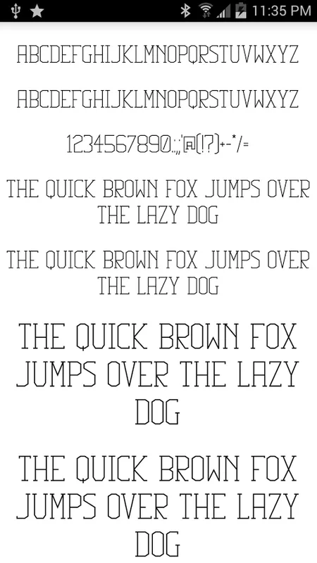 Free Fonts Pack 20 for Android: Customize Messages