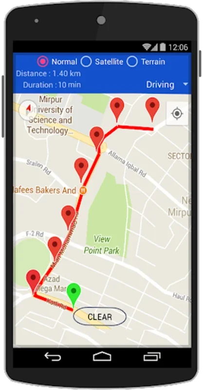 GPS Map Route Planner for Android: Plan Your Journeys