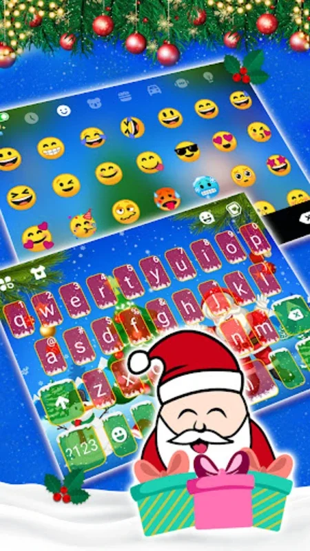 Santa Christmas Day for Android - Customizable Keyboard