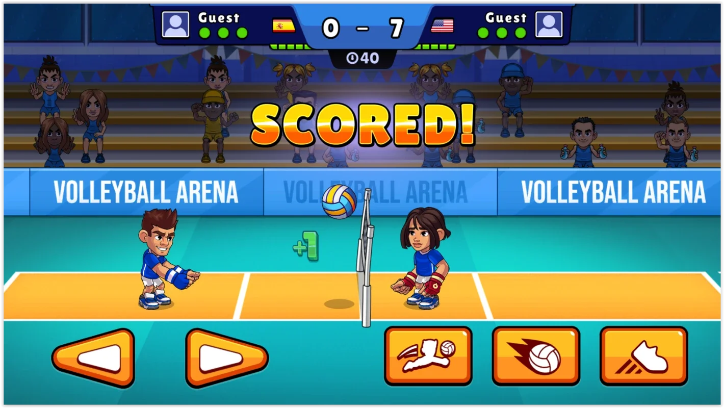 Volleyball Arena for Android - Intense 1v1 Online Matches