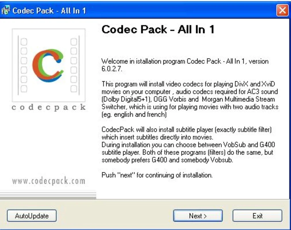 Codec Pack All in 1 for Windows - Enhance Media Playback