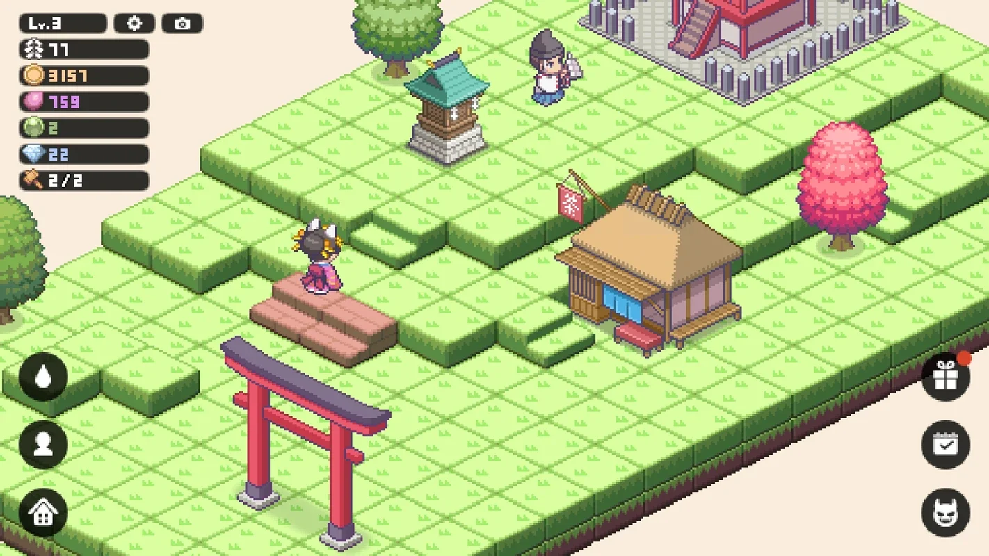 Pixel Shrine - Jinja for Android: Build a Japanese Shrine