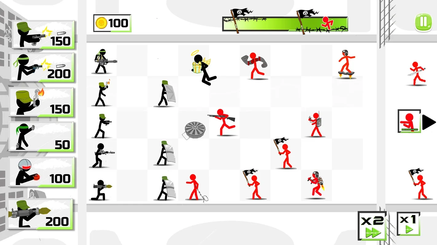 Stickman Army The Defenders for Android - Engaging Defense Game