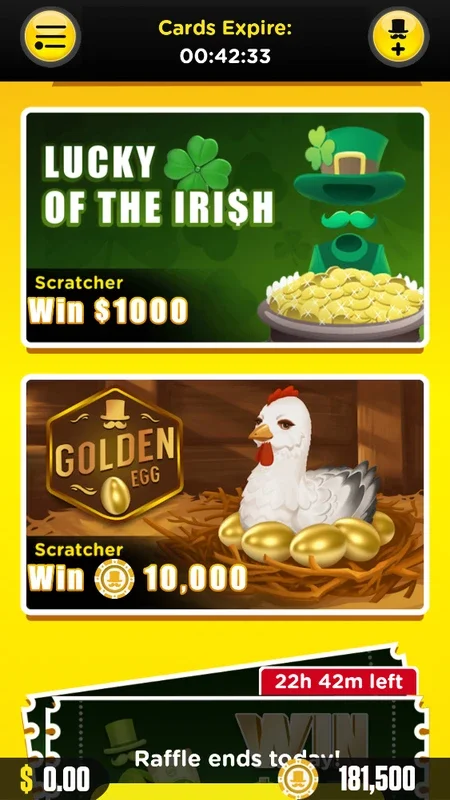 Lucky Day for Android - No Real Money Spent, Real Prizes Won