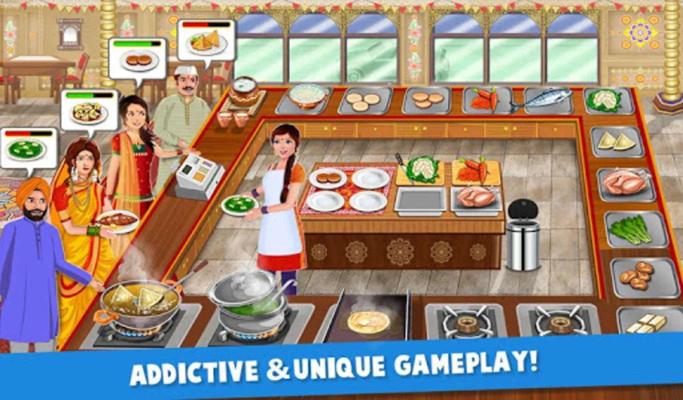 Indian Kitchen Cooking Games for Android - Culinary Adventure