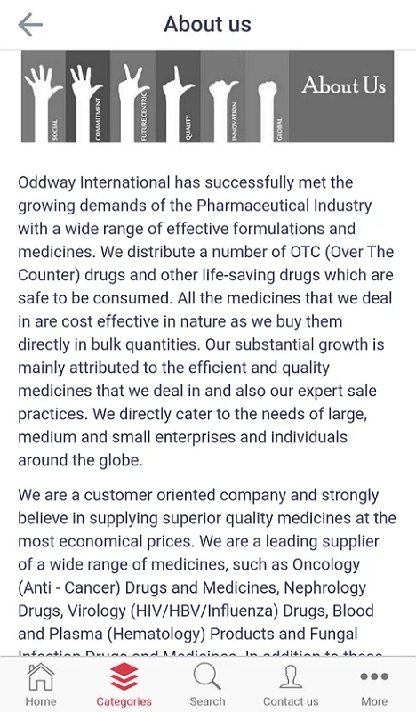 Oddway International for Android: Comprehensive Medication Info