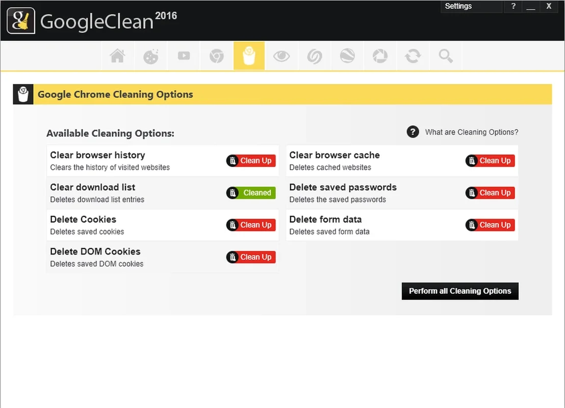 GoogleClean for Windows - Protect Your Privacy