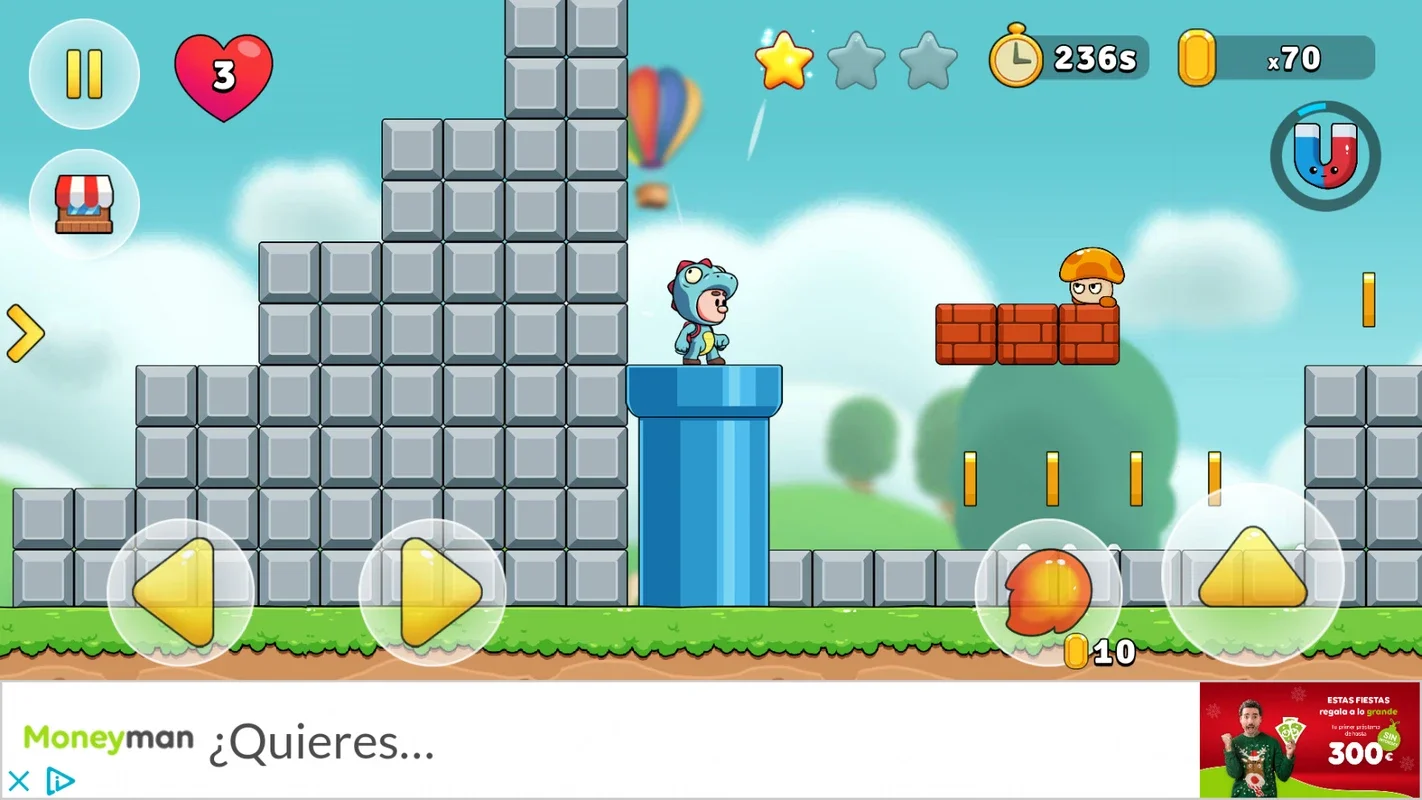 Pop's World - Running game for Android: Endless Platforming Fun