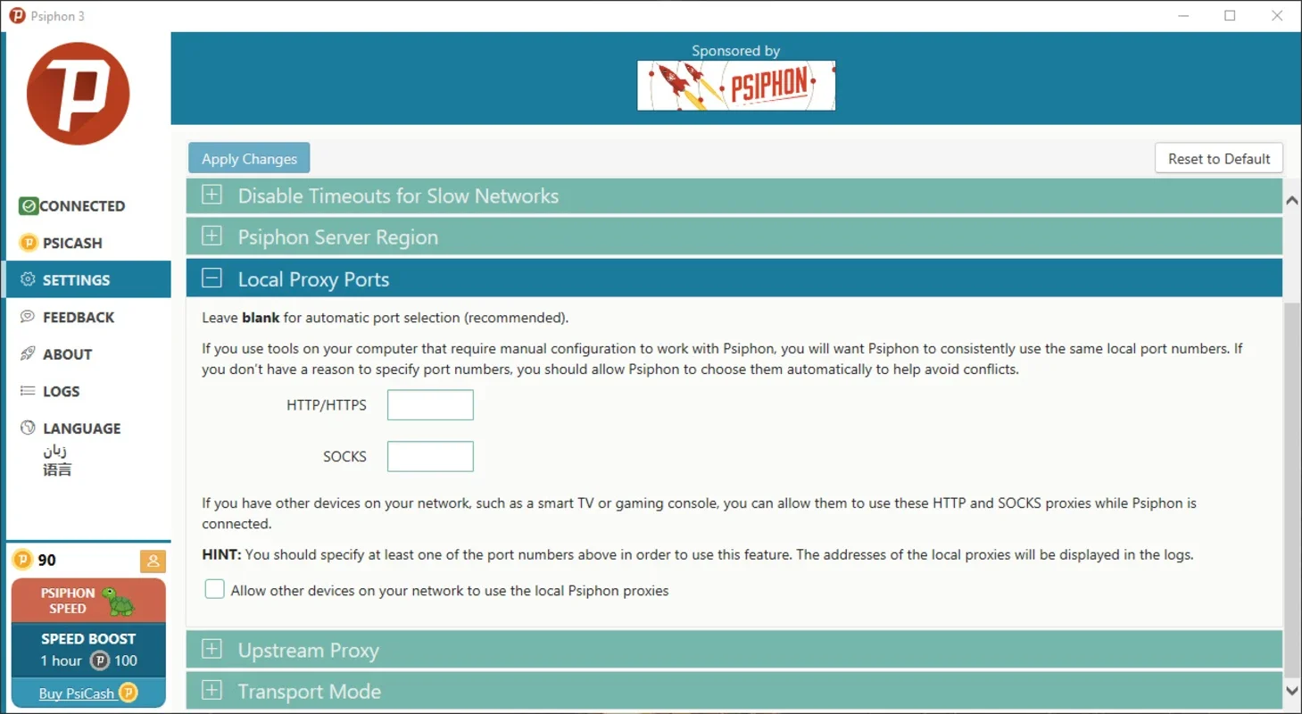 Psiphon: Secure VPN for Windows, Mac, Android & iOS