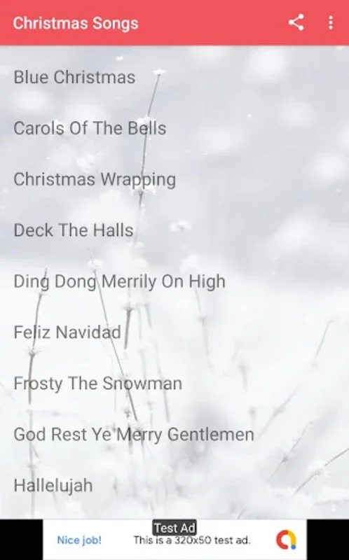 Christmas Songs for Android - Seamless Music Streaming