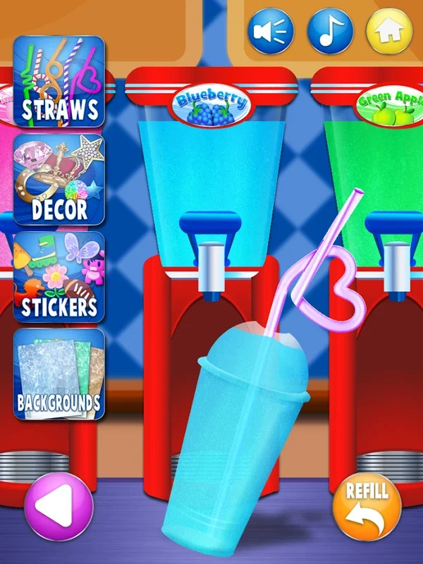 Frozen Slushies for Android: Refreshing App