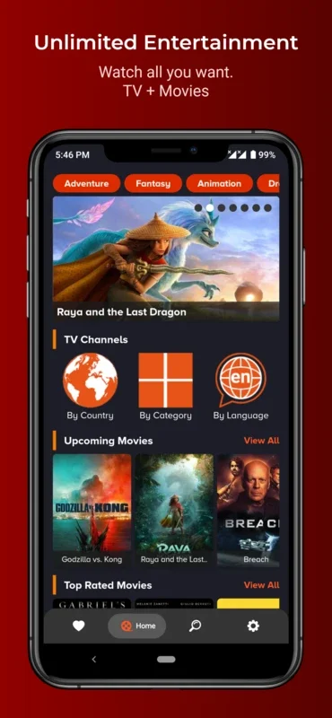 Exion TV for Android: Your Movie Info Source