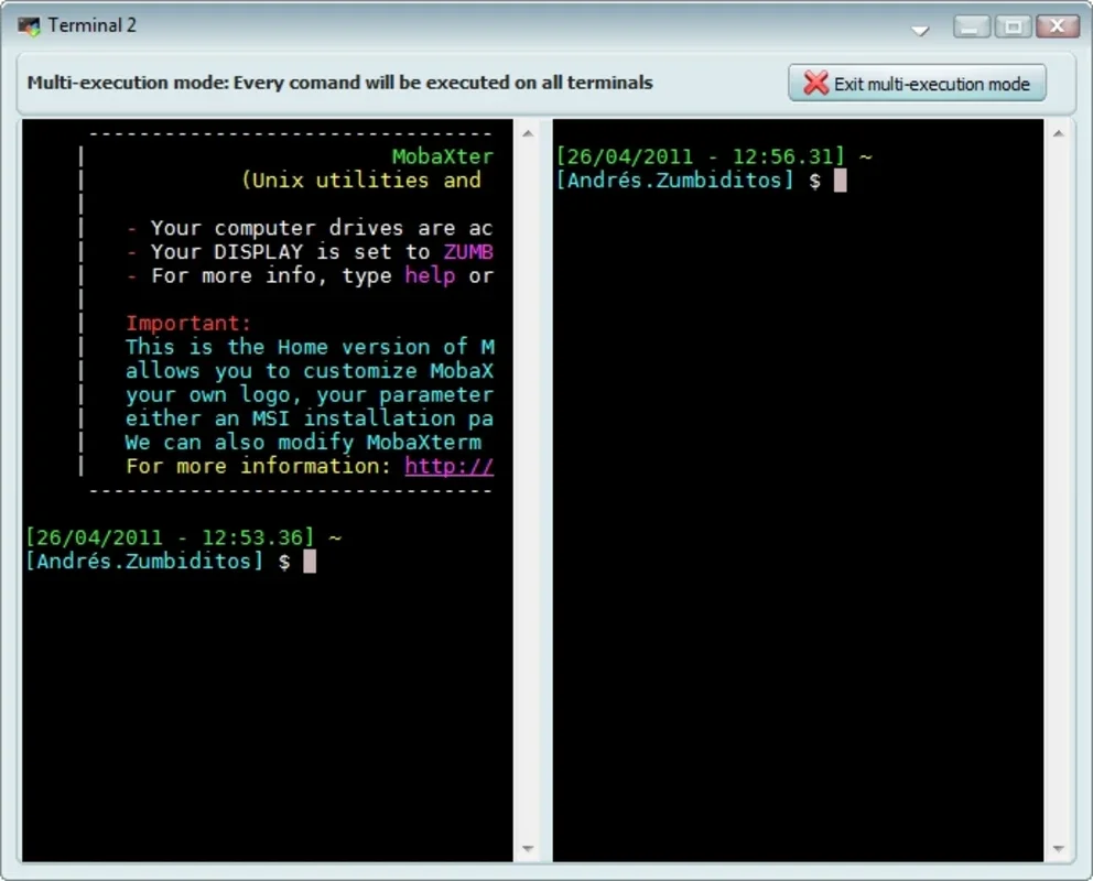 MobaXterm for Windows - A Free Unix Terminal