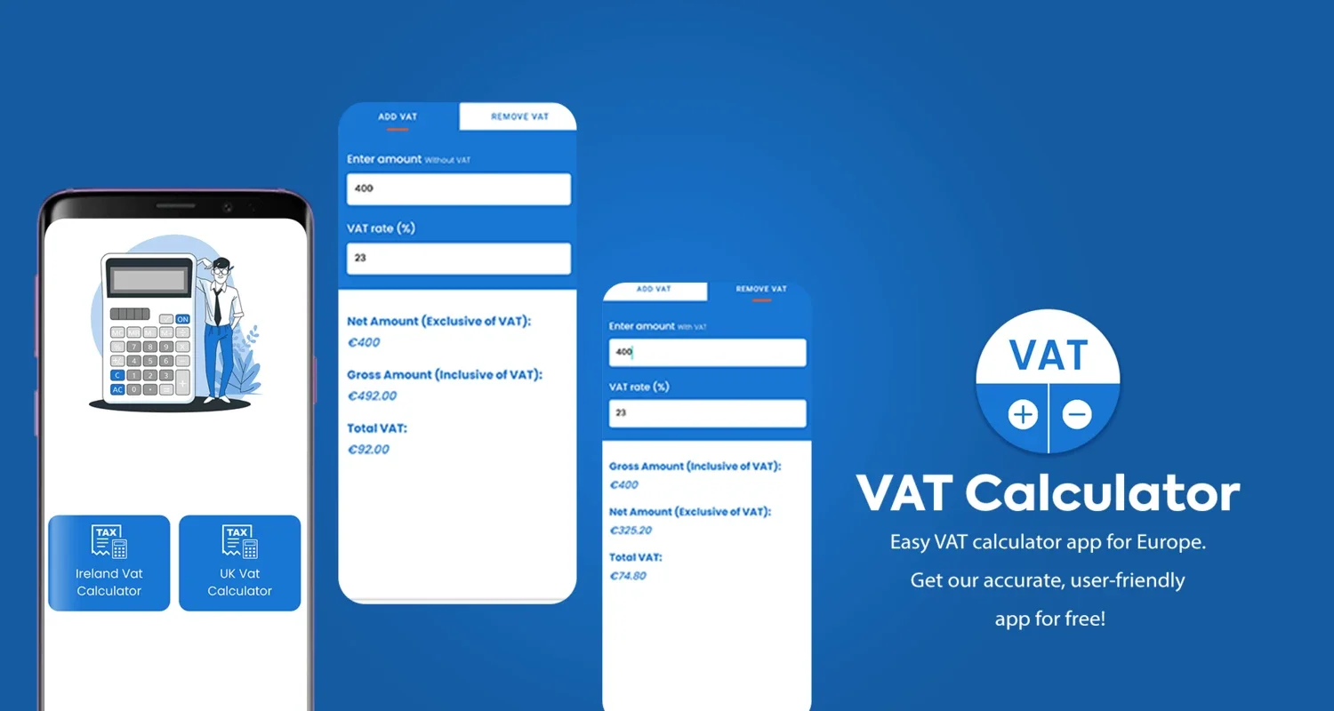 UK, Ireland VAT Calculator for Android - Accurate and User-Friendly