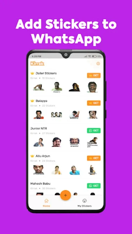 Kirrak for Android - Add Fun with 200+ Telugu Sticker Packs