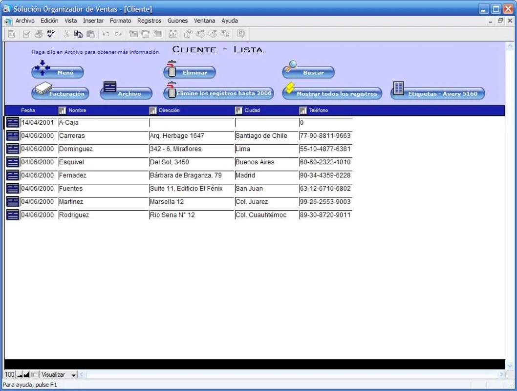 Organizador de Ventas for Windows - Manage Business Easily