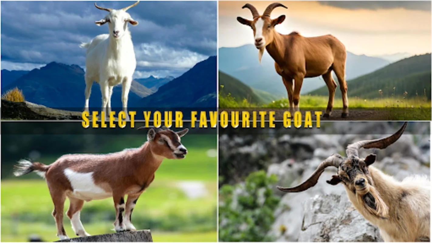 Goat Games 2023 Goat Sim for Android - Fun Offline Goat Farming