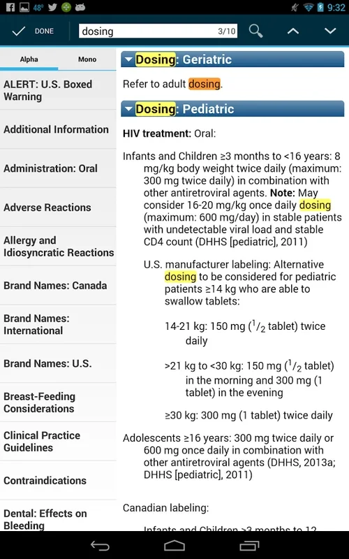 Lexicomp for Android - Access Comprehensive Medical Info