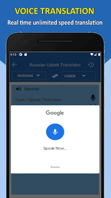 O'Zbekcha Ruscha Tarjimon for Android - Efficient Translation & Learning