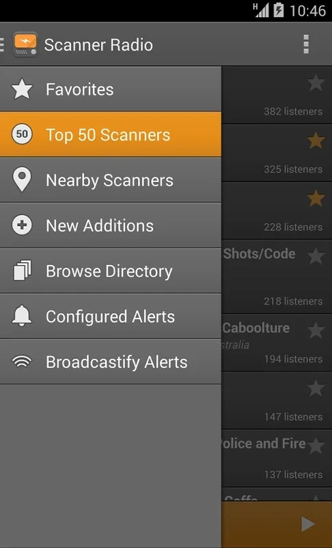 Scanner Radio for Android: Listen to Police and Firefighter Scanners