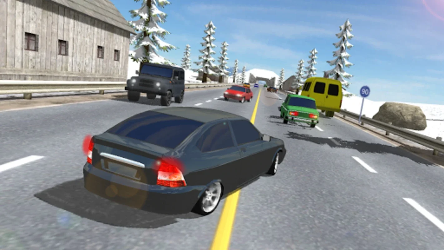 Russian Cars: Traffic for Android - Thrilling Arcade Racing