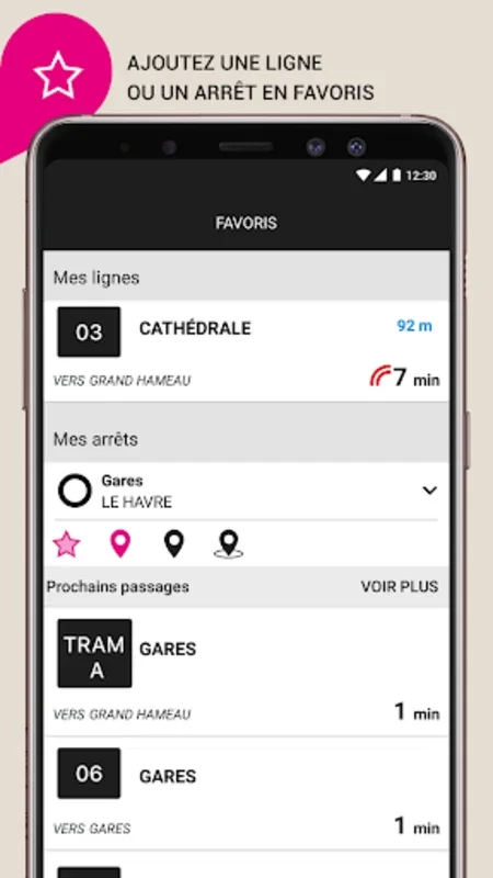 LiA for Android - Seamless Le Havre Travel