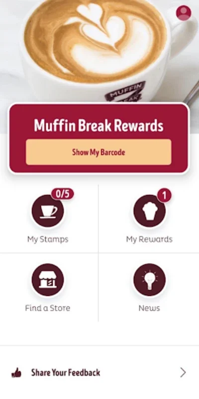 Muffin Break UK for Android - Effortless Coffee Rewards