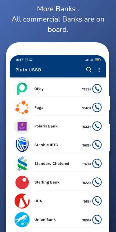 Pluto USSD: Nigeria Bank codes for Android - Simplify USSD Banking