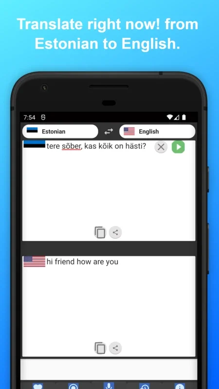 English to Estonian Translator for Android - Seamless Language Conversion