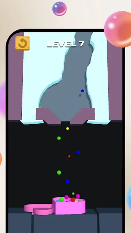 Falling Balls Mania for Android - Test Your Reflexes