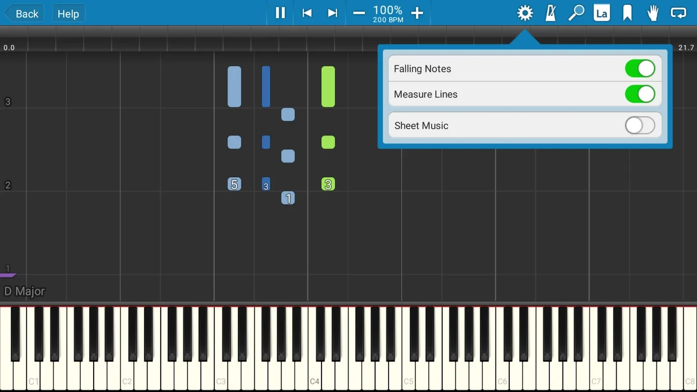 Synthesia for Android - Free Piano Learning App