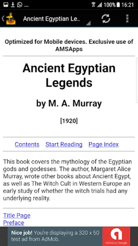 Ancient Egyptian Legends for Android: Explore Mythology