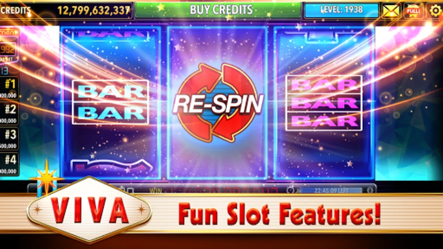 Viva Slots for Android - Immersive Slot Gaming