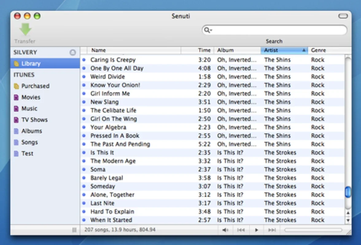 Senuti for Mac - Extract Songs from iPod Easily