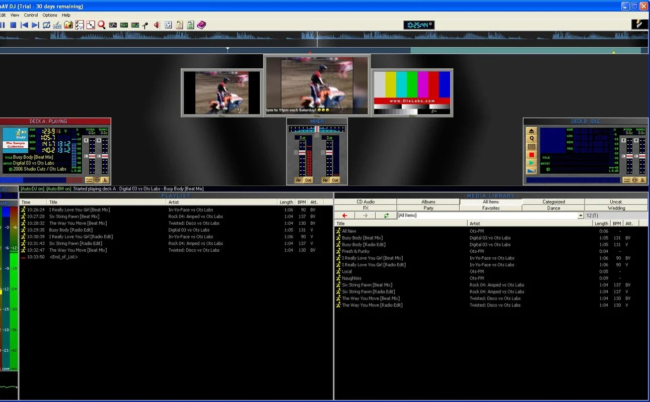 OtsAV DJ: Professional DJ Software for Windows