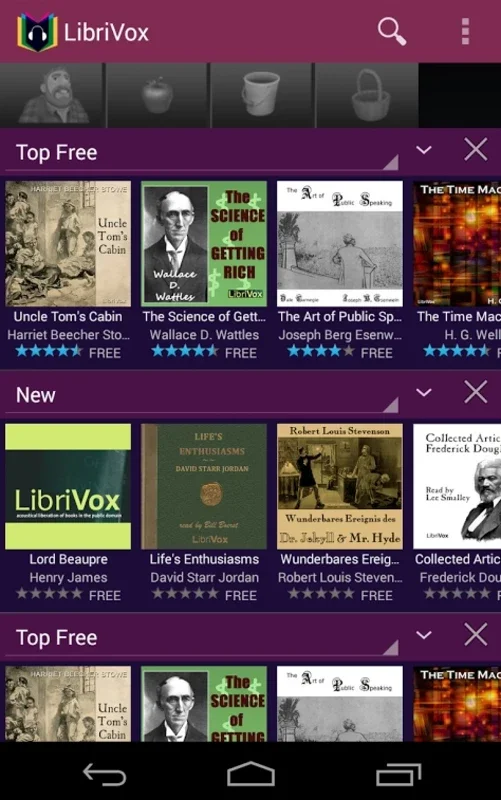 LibriVox Audio Books Free for Android - Rich Audiobook Collection