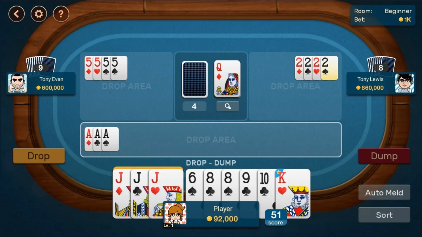 Tongits Offline for Android - Free Rummy Game