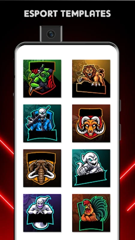 Esports Gaming Logo Maker for Android - Professional Logo Creation