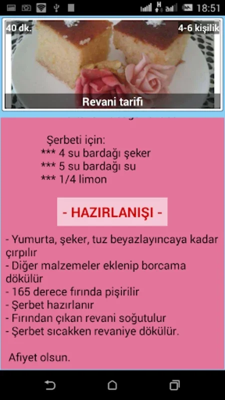 Pratik Tatlı Tarifleri for Android: Delicious Dessert Recipes