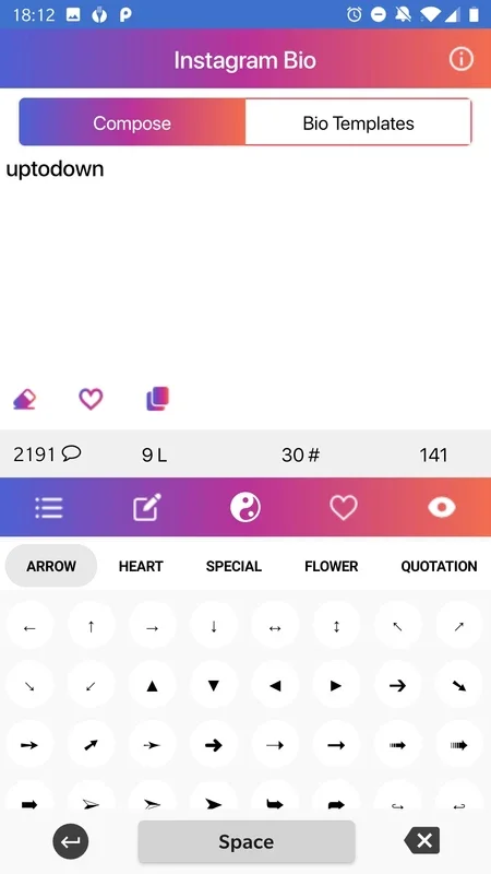 Fonts for Instagram for Android - Customize Your Text